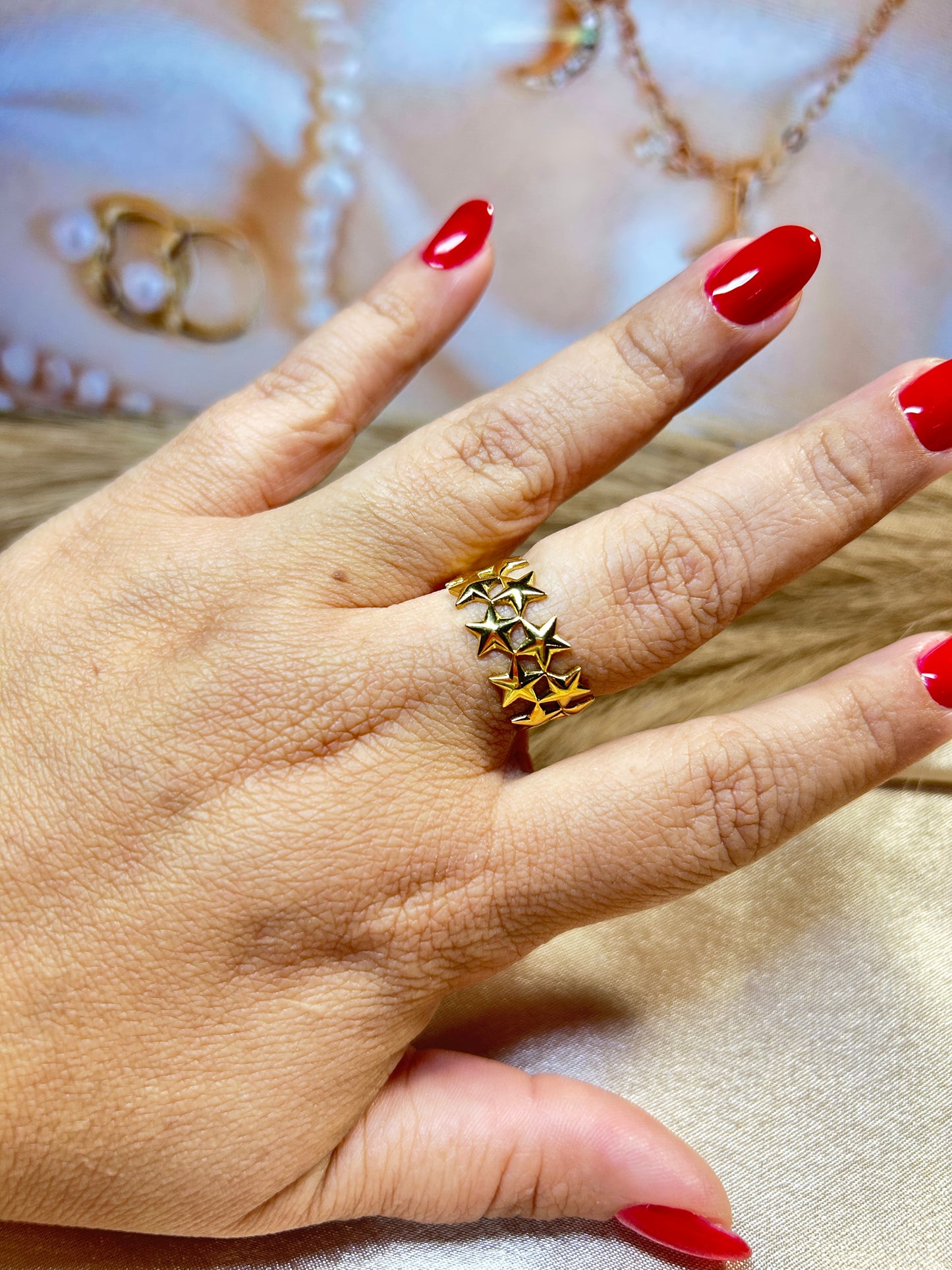 Tangle Stars Ring