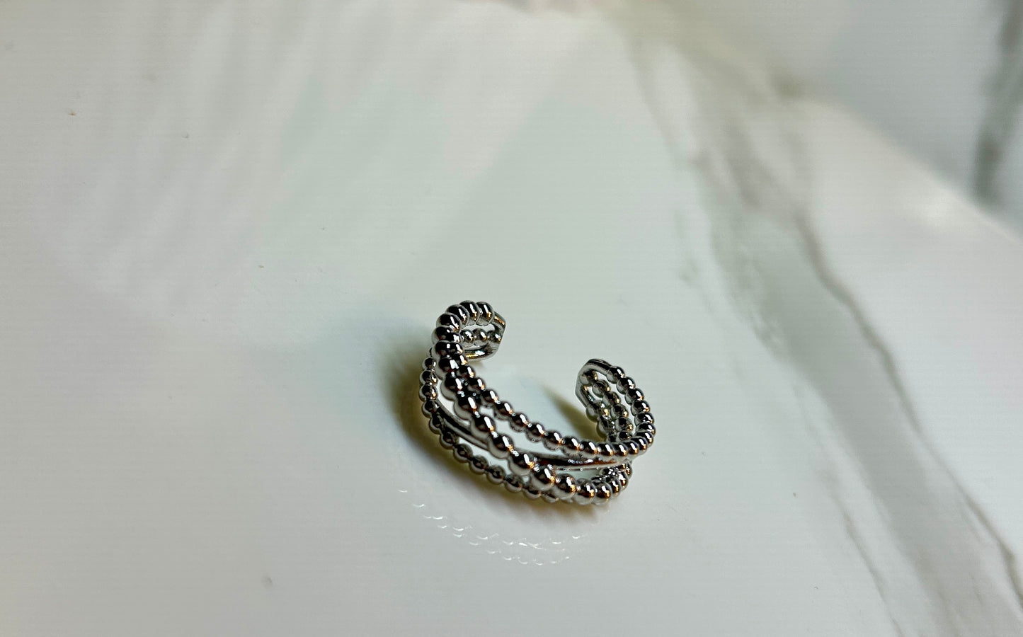 Bubble infinity Ring