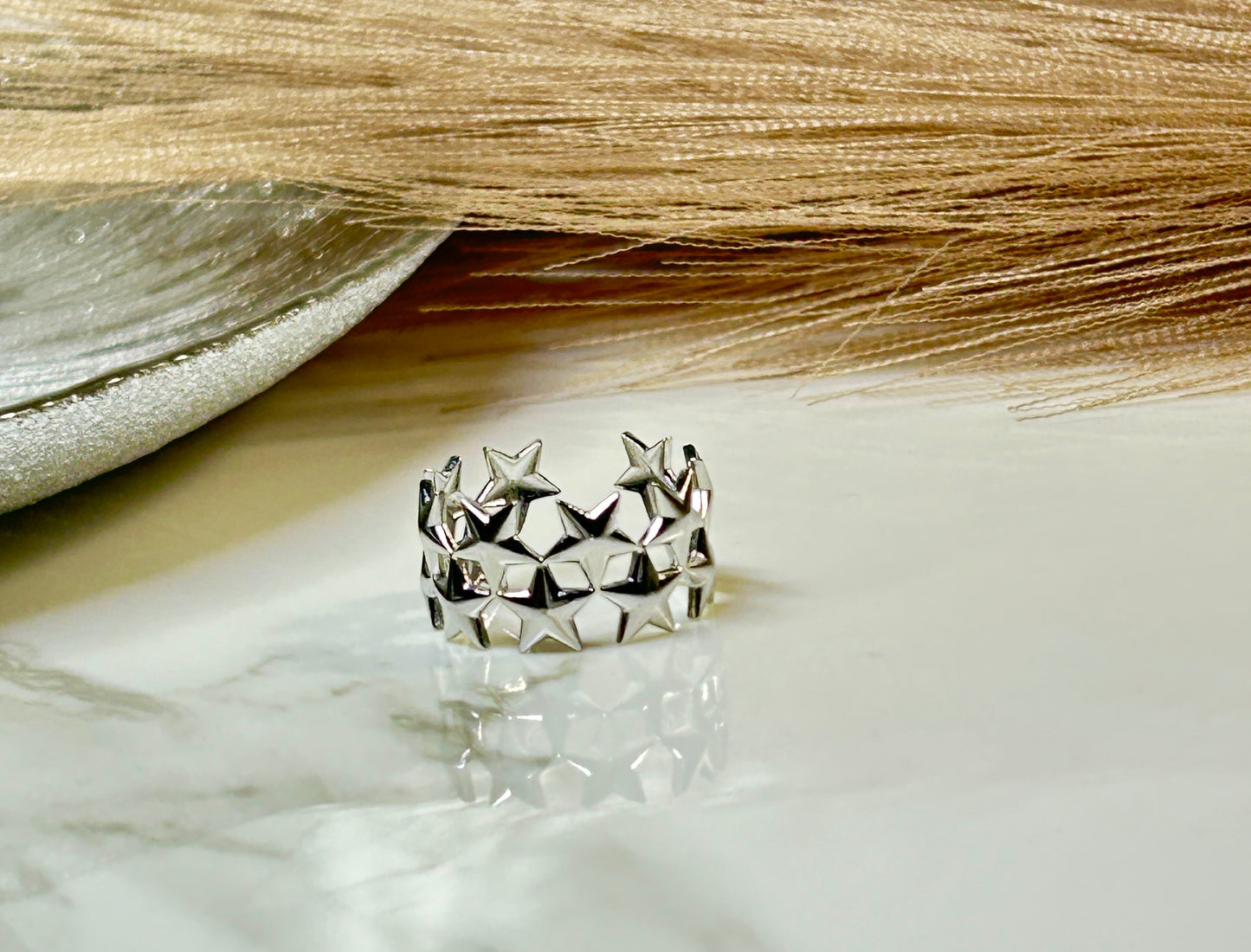 Tangle Stars Ring