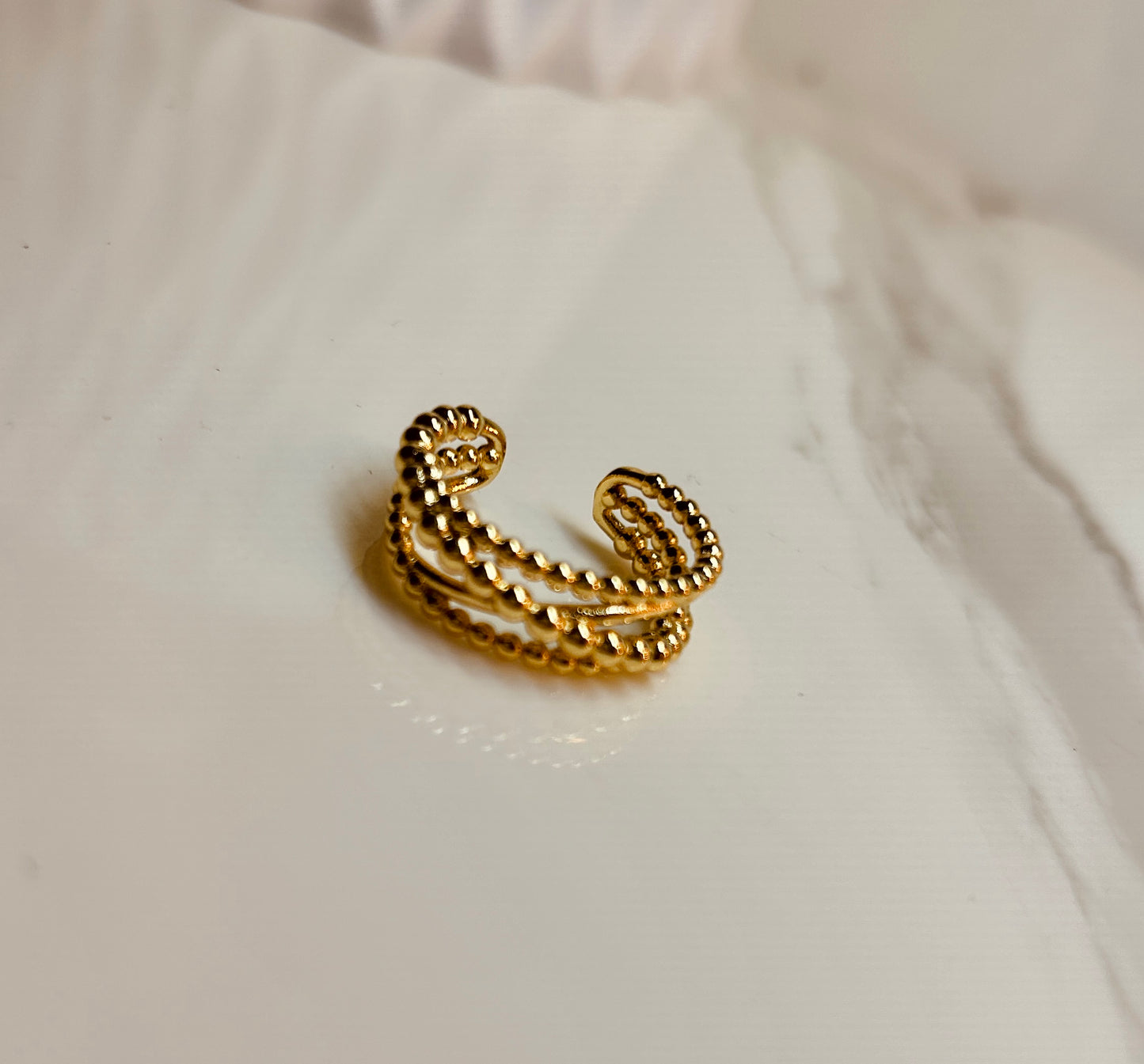 Bubble infinity Ring