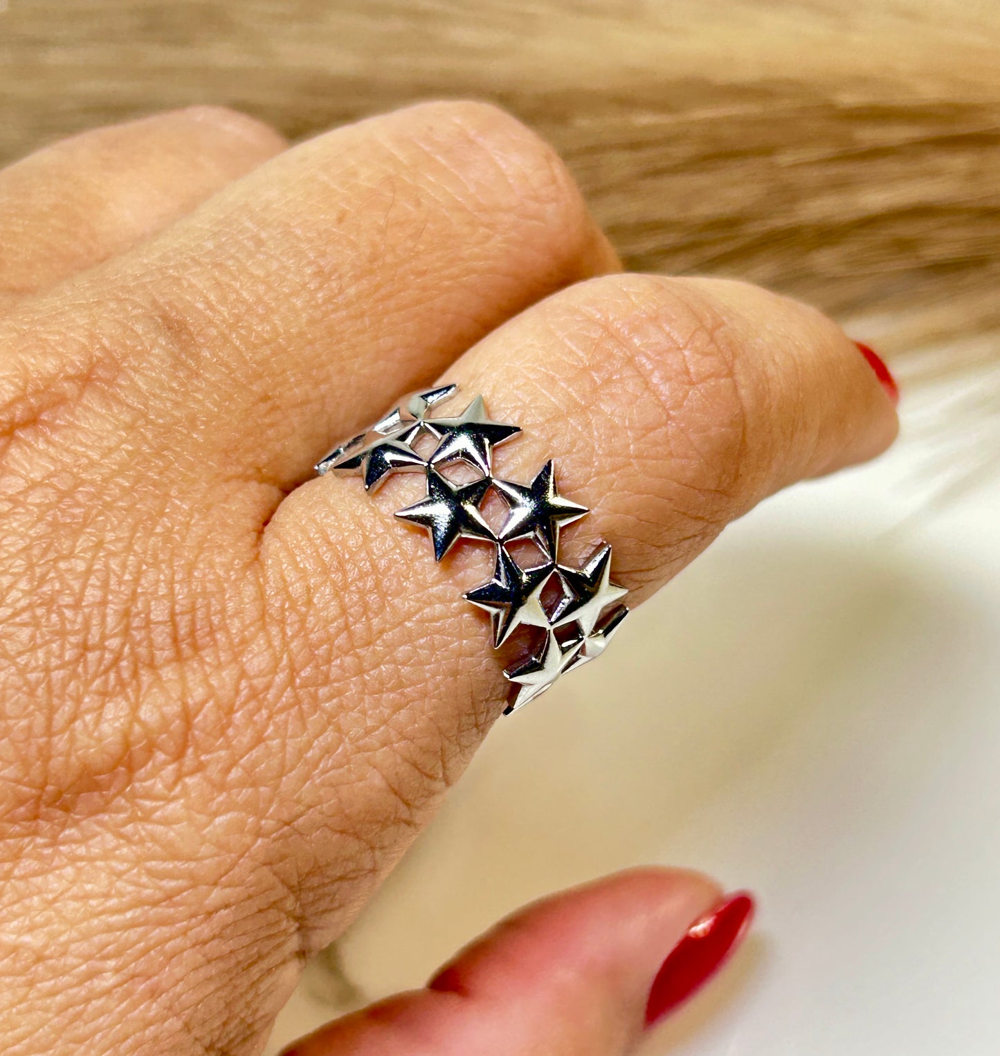 Tangle Stars Ring