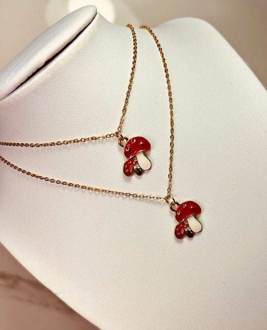 Mushrooms Necklace
