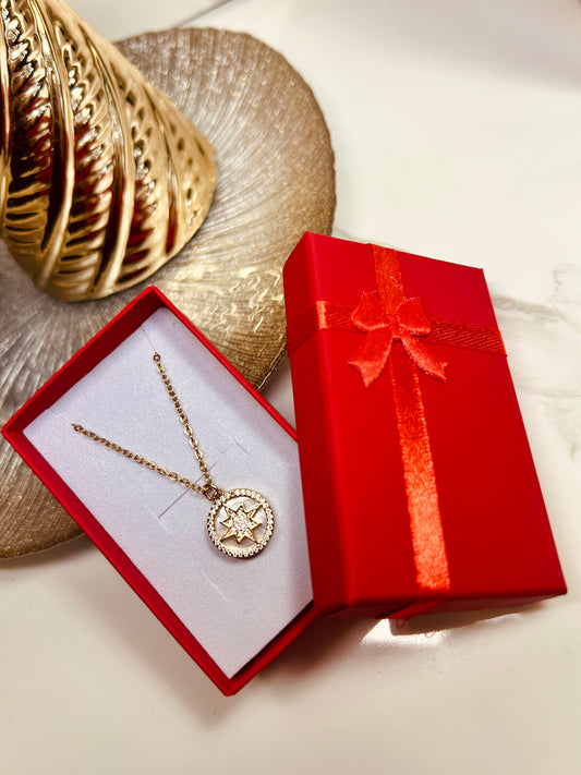 Oriental star necklace